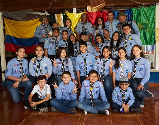 Celebramos el cierre de año scout en familia