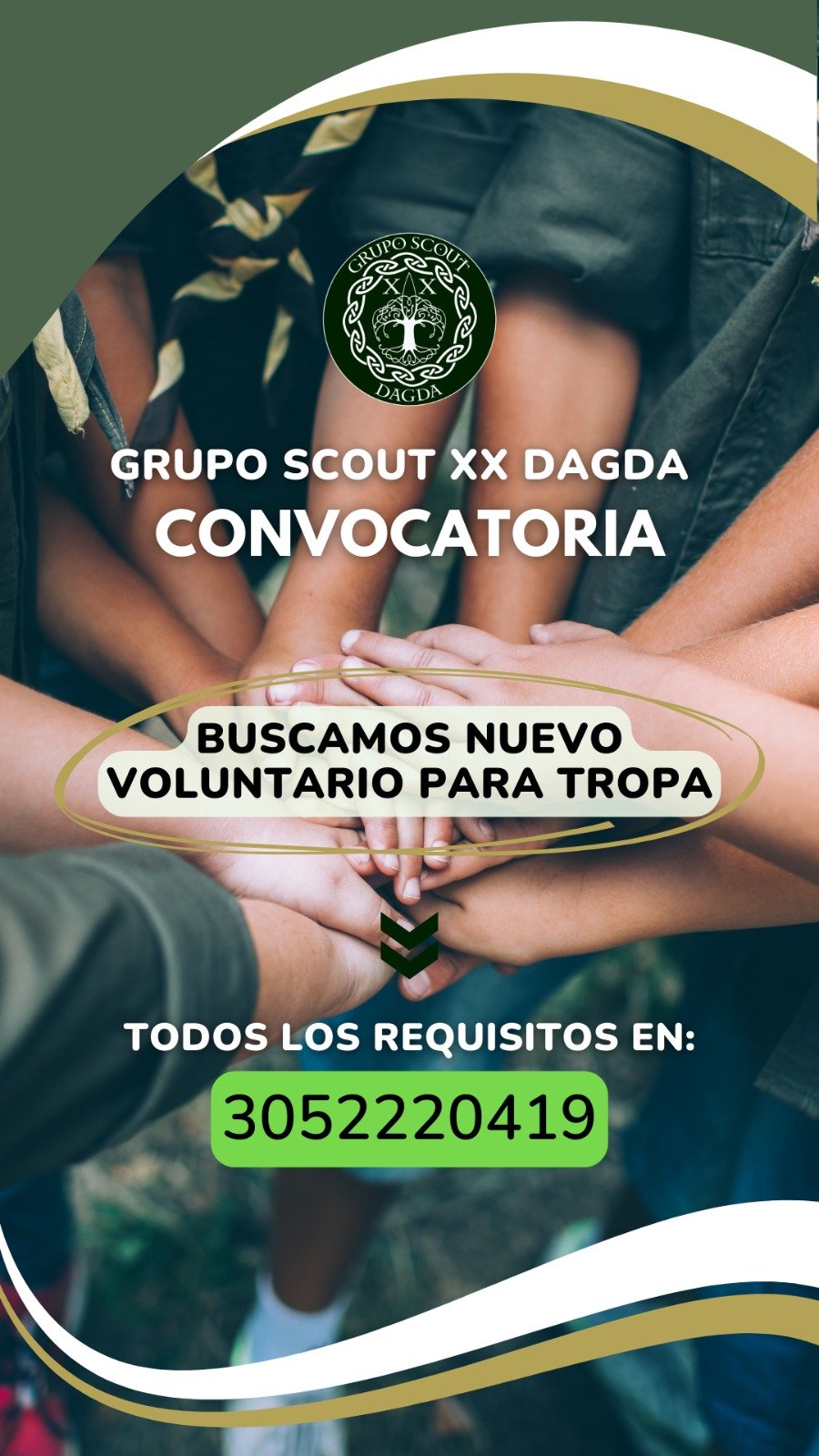 Buscamos Voluntario para Tropa